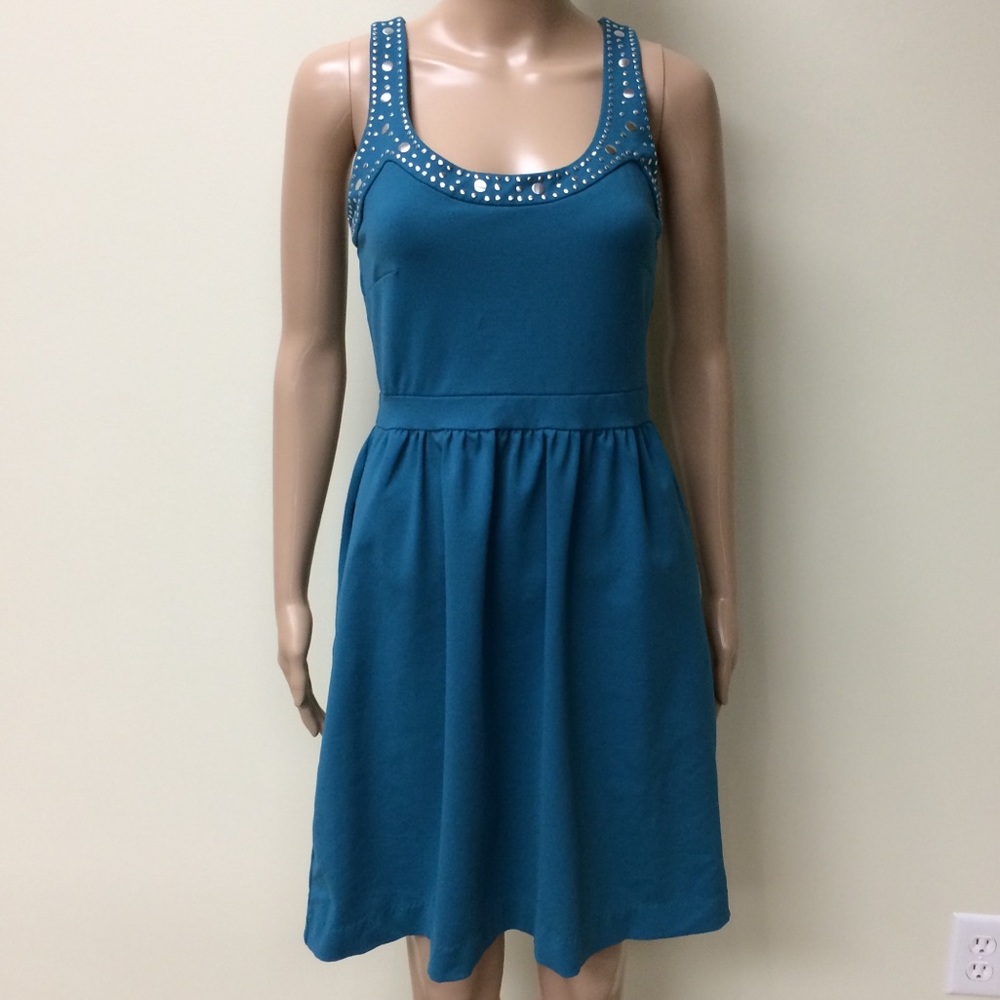 Cynthia Rowley Teal Dress with Pockets LAST CHANCE